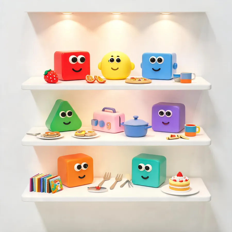 Role-play block character set