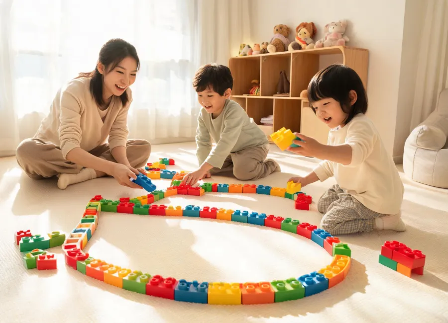 Shared family playroom
