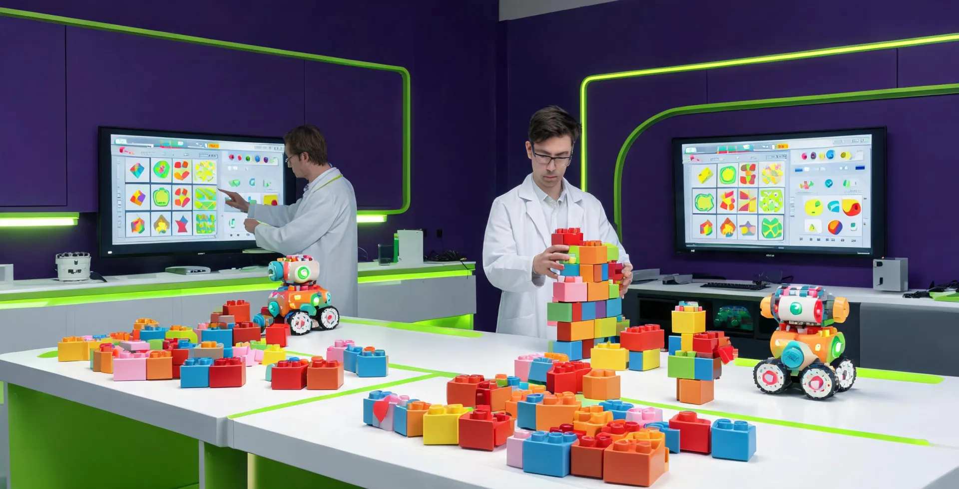 Mega Bloks innovation lab